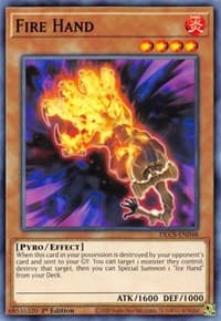 Fire Hand - Dragons of Legend: The Complete Series - YuGiOh card