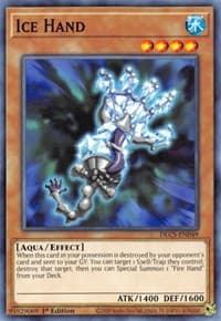 Ice Hand - Dragons of Legend: The Complete Series - YuGiOh card