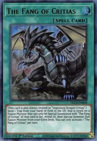 The Fang of Critias - Dragons of Legend: The Complete Series - YuGiOh card