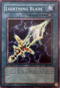Lightning Blade - Labyrinth of Nightmare - YuGiOh card