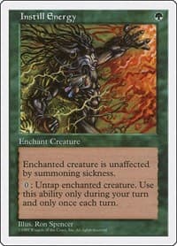 Instill Energy - Fifth Edition - Magic: The Gathering card