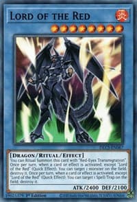 Lord of the Red - Dragons of Legend: The Complete Series - YuGiOh card