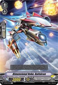 Dimensional Robo, Daifalcon - V-BT08: Silverdust Blaze - Cardfight Vanguard card