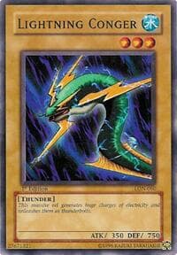 Lightning Conger - Labyrinth of Nightmare - YuGiOh card