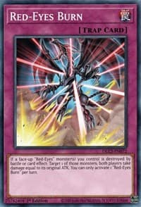 Red-Eyes Burn - Dragons of Legend: The Complete Series - YuGiOh card