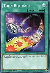 Toon Rollback - Dragons of Legend: The Complete Series - YuGiOh card