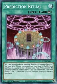 Prediction Ritual - Dragons of Legend: The Complete Series - YuGiOh card