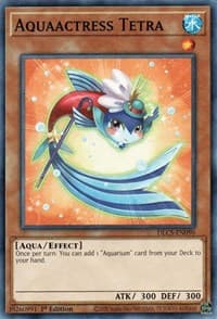 Aquaactress Tetra - Dragons of Legend: The Complete Series - YuGiOh card