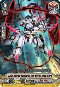 Fine-edged Sword of the Silver Way, Gerg - V-BT08: Silverdust Blaze - Cardfight Vanguard card