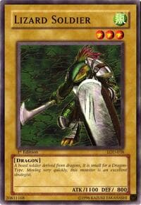 Lizard Soldier - Legacy of Darkness - YuGiOh card