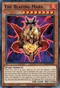 The Blazing Mars - Dragons of Legend: The Complete Series - YuGiOh card