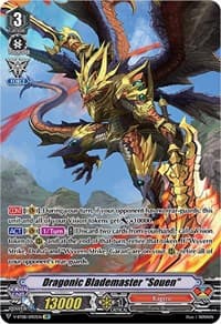 Dragonic Blademaster "Souen" (SP) - V-BT08: Silverdust Blaze - Cardfight Vanguard card