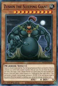 Zushin the Sleeping Giant - Dragons of Legend: The Complete Series - YuGiOh card
