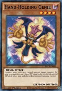 Hand-Holding Genie - Dragons of Legend: The Complete Series - YuGiOh card