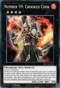 Number 59: Crooked Cook - Dragons of Legend: The Complete Series - YuGiOh card