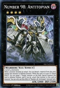 Number 98: Antitopian - Dragons of Legend: The Complete Series - YuGiOh card