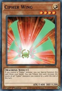 Cipher Wing - Dragons of Legend: The Complete Series - YuGiOh card
