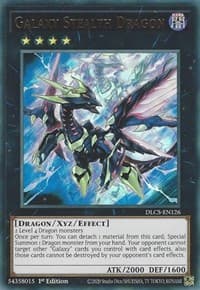 Galaxy Stealth Dragon - Dragons of Legend: The Complete Series - YuGiOh card