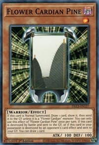 Flower Cardian Pine - Dragons of Legend: The Complete Series - YuGiOh card