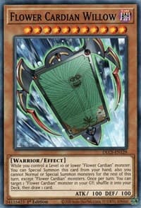 Flower Cardian Willow - Dragons of Legend: The Complete Series - YuGiOh card