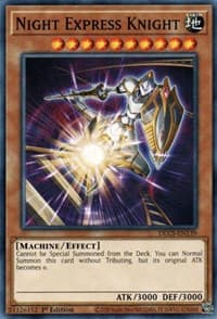 Night Express Knight - Dragons of Legend: The Complete Series - YuGiOh card