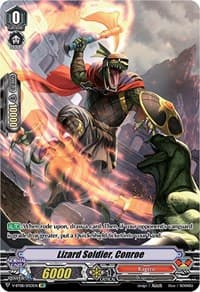Lizard Soldier, Conroe (SP) - V-BT08: Silverdust Blaze - Cardfight Vanguard card