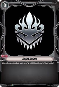 Quick Shield (Kagero) (SP) - V-BT08: Silverdust Blaze - Cardfight Vanguard card