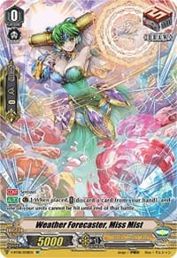 Weather Forecaster, Miss Mist (SP) - V-BT08: Silverdust Blaze - Cardfight Vanguard card