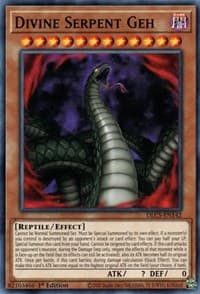 Divine Serpent Geh - Dragons of Legend: The Complete Series - YuGiOh card