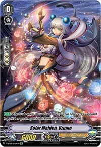 Solar Maiden, Uzume (SP) - V-BT08: Silverdust Blaze - Cardfight Vanguard card