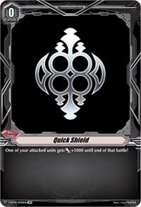 Quick Shield (Oracle Think Tank) (SP) - V-BT08: Silverdust Blaze - Cardfight Vanguard card