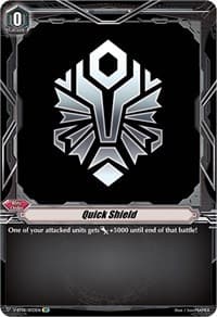 Quick Shield (Dimension Police) (SP) - V-BT08: Silverdust Blaze - Cardfight Vanguard card