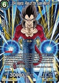 SS4 Vegeta, Rise of the Super Warrior - Vermilion Bloodline - Dragon Ball Super: Masters card