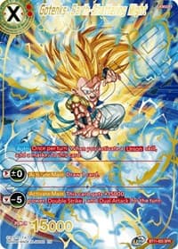 Gotenks, Earth-Shattering Might (SPR) - Vermilion Bloodline - Dragon Ball Super: Masters card