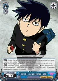 Ritsu: Awakening Lab - Mob Psycho 100 - Weiss Schwarz card