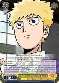 Teruki: Awakening Lab - Mob Psycho 100 - Weiss Schwarz card