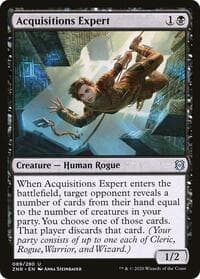 Acquisitions Expert - Zendikar Rising - Magic: The Gathering card