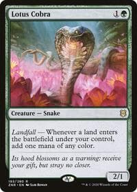 Lotus Cobra - Zendikar Rising - Magic: The Gathering card