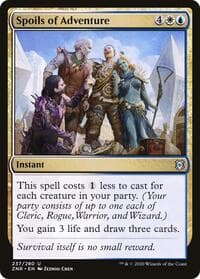Spoils of Adventure - Zendikar Rising - Magic: The Gathering card