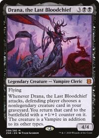 Drana, the Last Bloodchief - Zendikar Rising - Magic: The Gathering card