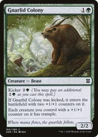 Gnarlid Colony - Zendikar Rising - Magic: The Gathering card