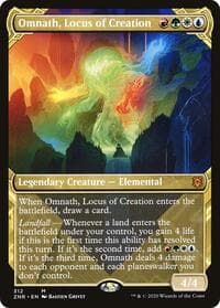 Omnath, Locus of Creation (Showcase) - Zendikar Rising - Magic: The Gathering card
