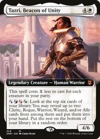 Tazri, Beacon of Unity (Extended Art) - Zendikar Rising - Magic: The Gathering card