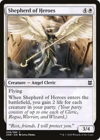 Shepherd of Heroes - Zendikar Rising - Magic: The Gathering card