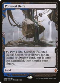 Polluted Delta - Zendikar Rising Expeditions - Magic: The Gathering card