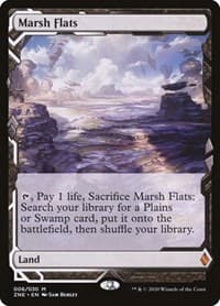Marsh Flats - Zendikar Rising Expeditions - Magic: The Gathering card