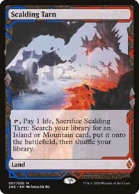 Scalding Tarn - Zendikar Rising Expeditions - Magic: The Gathering card