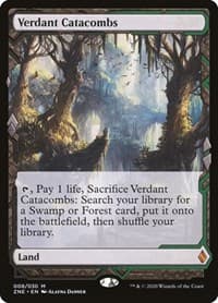 Verdant Catacombs - Zendikar Rising Expeditions - Magic: The Gathering card