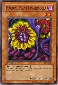 Magical Plant Mandragola - Magician's Force - YuGiOh card