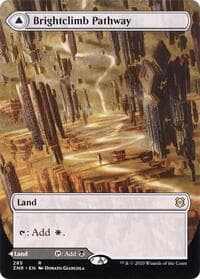 Brightclimb Pathway (Borderless) - Zendikar Rising - Magic: The Gathering card